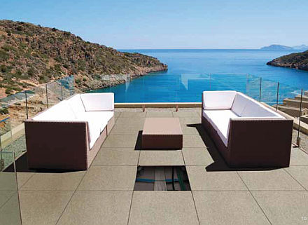 Posa a secco su erba Posa a secco su erba