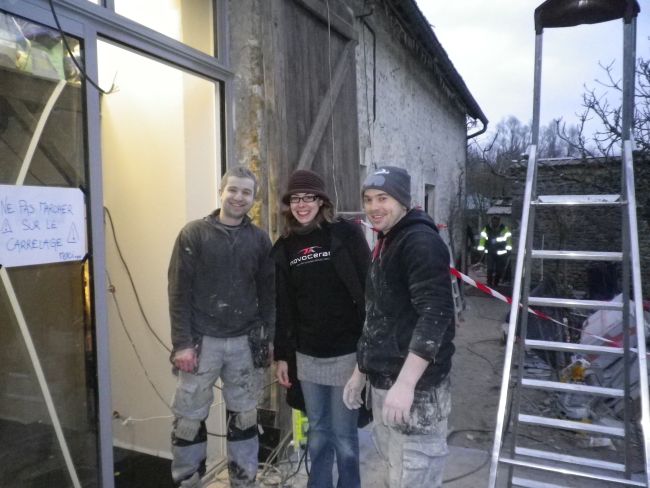 emission-D&Co-novoceram-carreleurs D&Co-équipe-carrelage