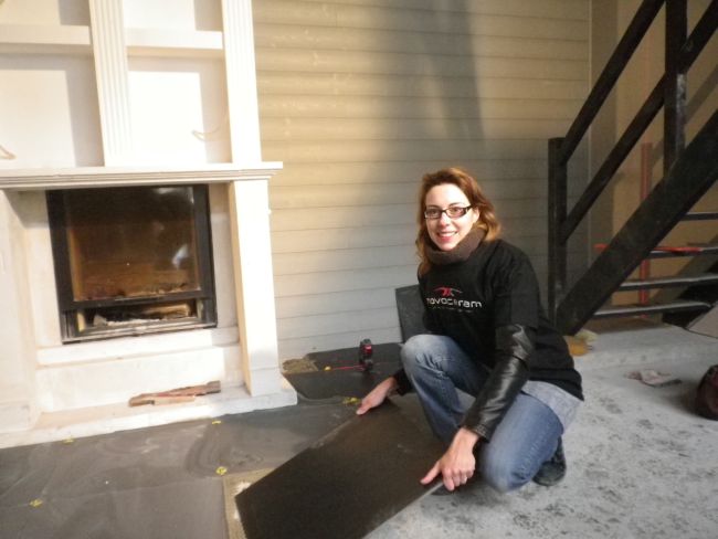 emission-D&co-novoceram-stephanie-pose-aussi D&Co-bricolage