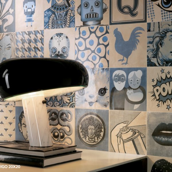 Indigo Décor Mix 20x20