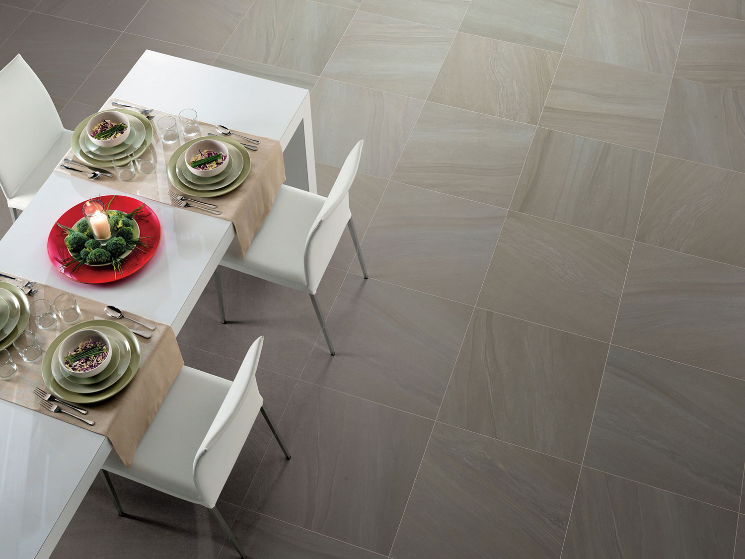 piastrelle effetto pietra per cucina