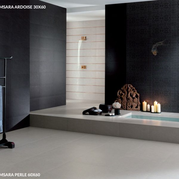 Samsara Perle 60x60 Ardoise 30x60