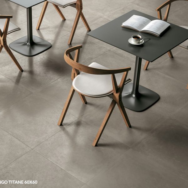 Tango Titane 60x60 - Ceramica effetto Cemento