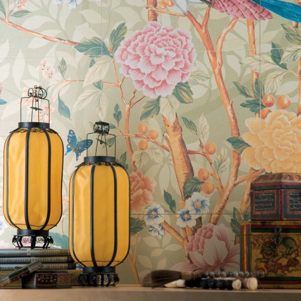 Florilège - composition 135x180 - Gres Porcellanato 22,5x45