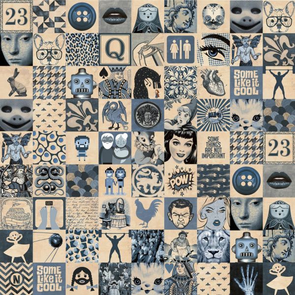 Indigo Décor Mix Composition