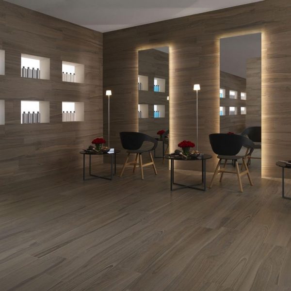 Napami Grisé 20x120 - Gres Porcellanato colore marrone