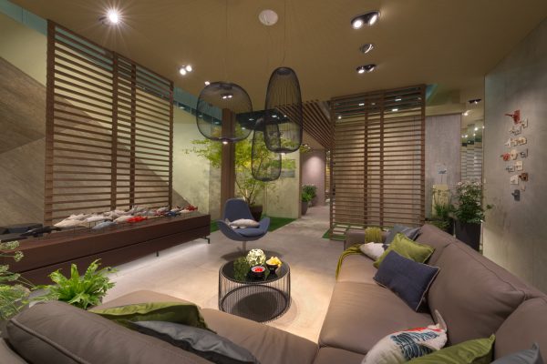 scenografia origami cersaie