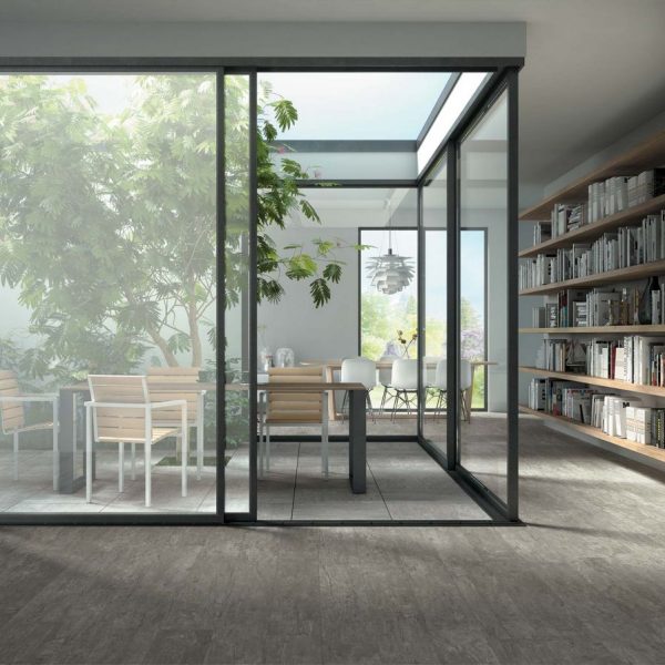 Tablon Perle 20x120 Gris 60x60 Outdoor Plus