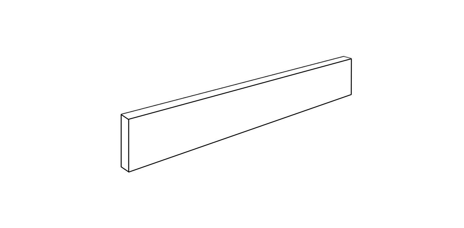 Battiscopa <span style="white-space:nowrap;">7,4x30 cm</span>