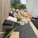 Doccia esterna - Abéa piastrelle effetto legno