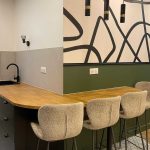 Zona pranzo con Bohème - Progetto De Gaulle