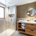 Bagno piastrellato - Les Chalets Altaï