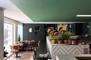 Effetto piastrelle in cemento - Restaurant PICA PICA