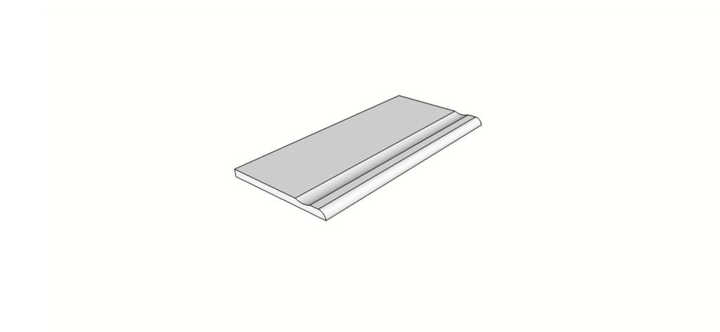 Bordo a L incollato angolo interno completo (2pz) <span style="white-space:nowrap;">30x60 cm</span> &nbsp; <span style="white-space:nowrap;">sp. 20mm</span>