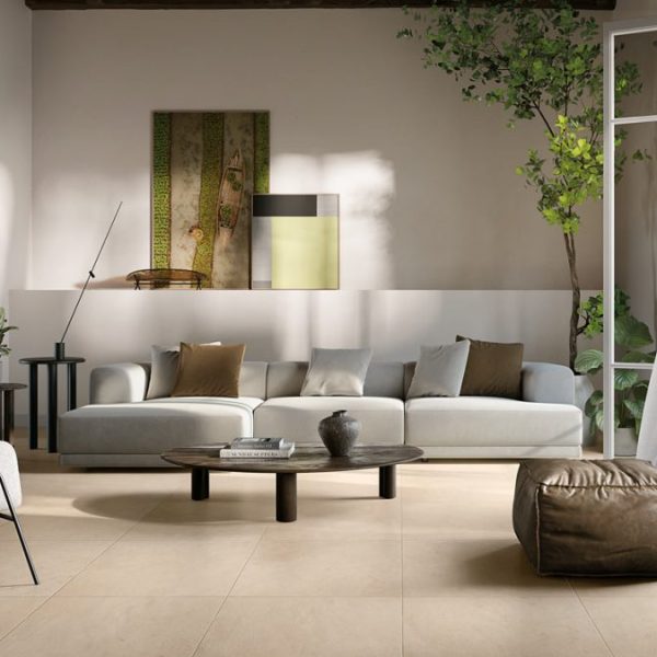 piastrelle effetto pietra beige