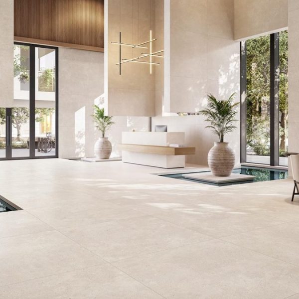 piastrelle effetto pietra beige