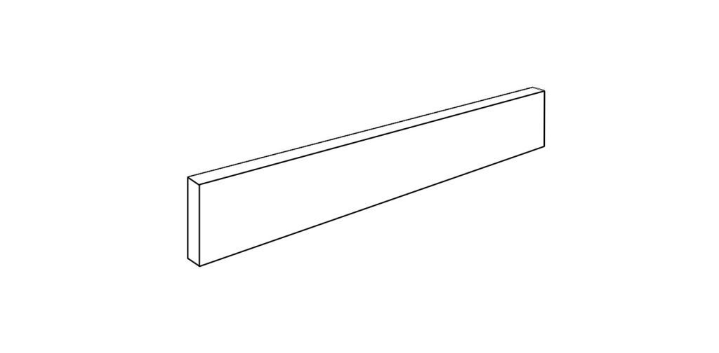 Battiscopa <span style="white-space:nowrap;">7,4x30 cm</span>