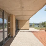 Esterno della sala delle feste e dell'asilo nido - Studio Gardoni