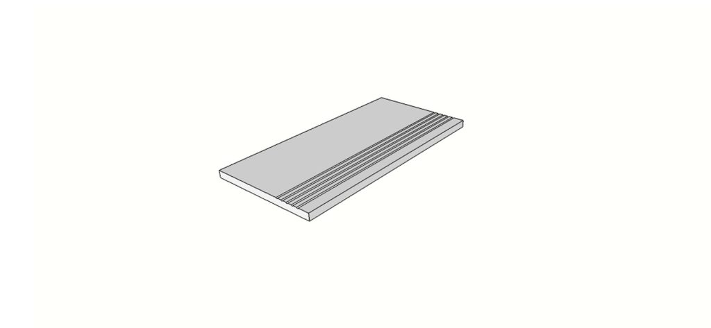 Bordo rettilineo con antisdrucciolo <span style="white-space:nowrap;">30x60 cm</span> &nbsp; <span style="white-space:nowrap;">sp. 20mm</span>