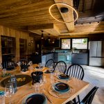 Piastrelle Zéphyr nella sala da pranzo - Chalet “Par Amour”
