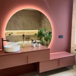 Ristrutturazione di un bagno colorato - Colombine Viallet Architecte